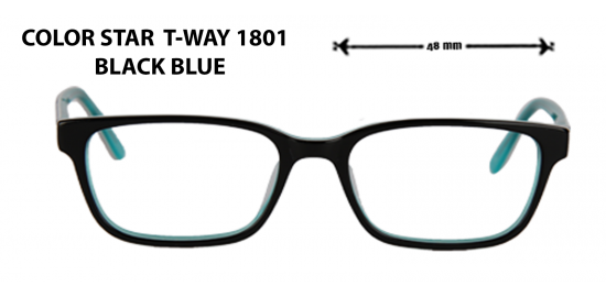 color star t-way 1801  black blue